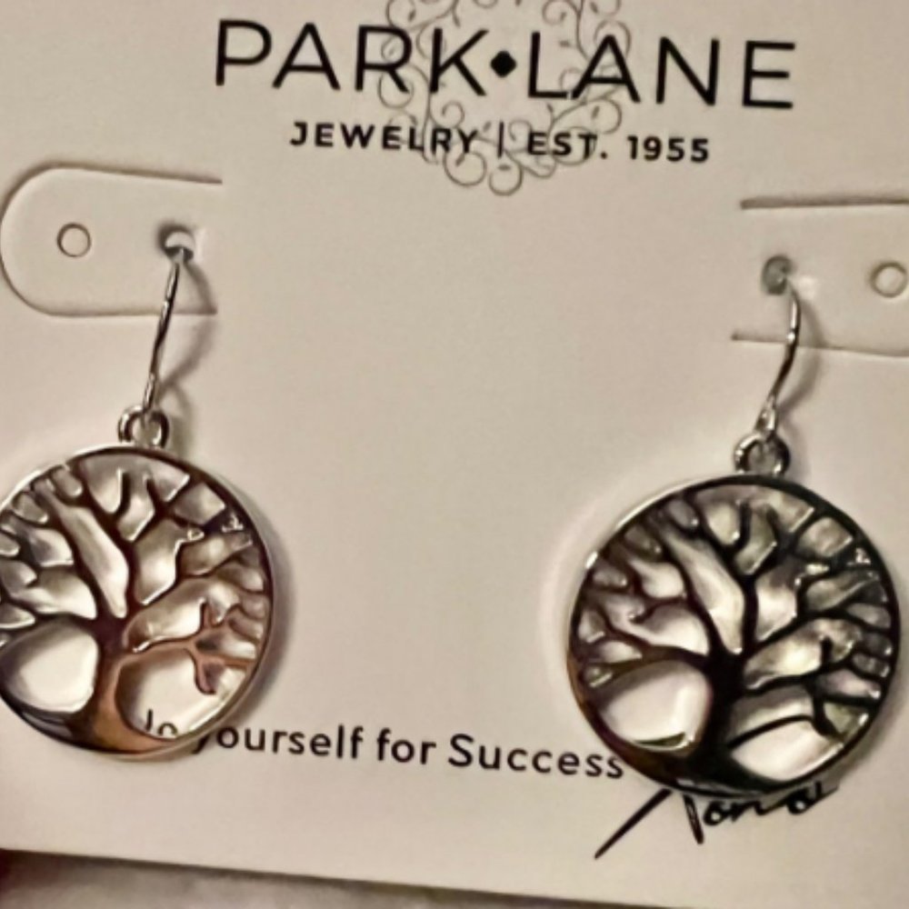Park Lane - Gwyneth Tree of Life Earrings - Picture 2 of 3
